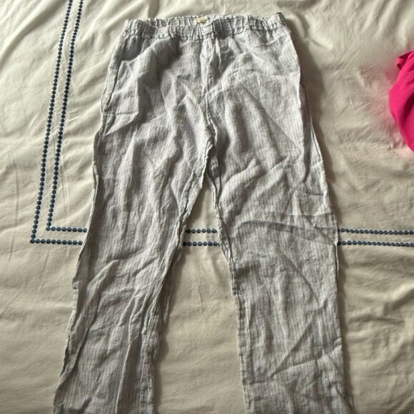 Eileen Fisher Linen Pants - Picture 2 of 4
